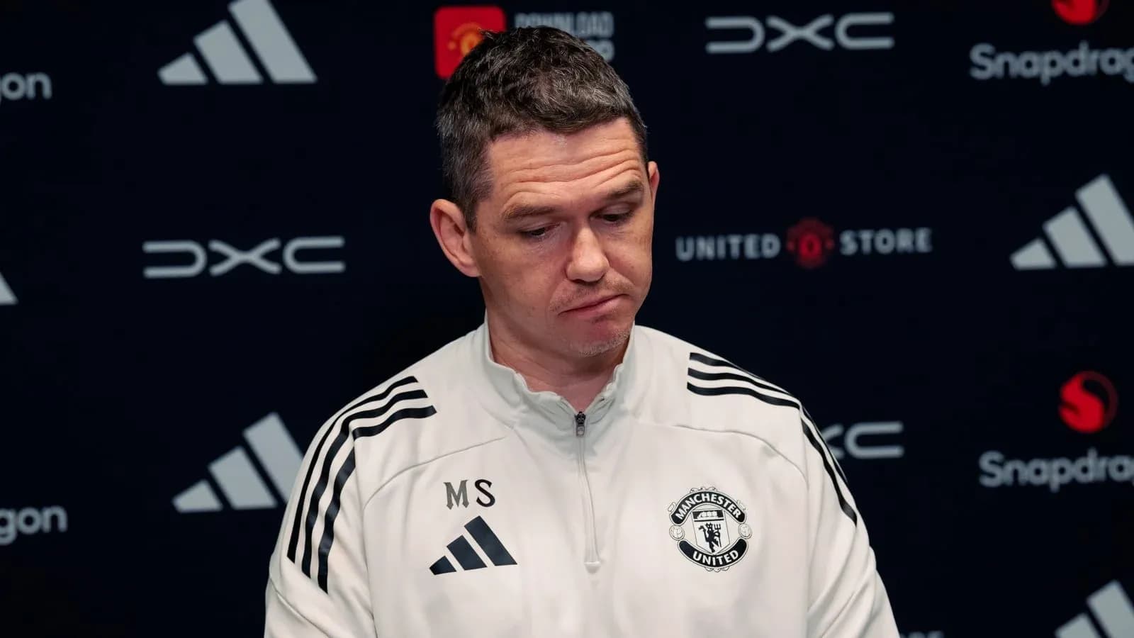 Entrenador de Manchester United en conferencia de prensa