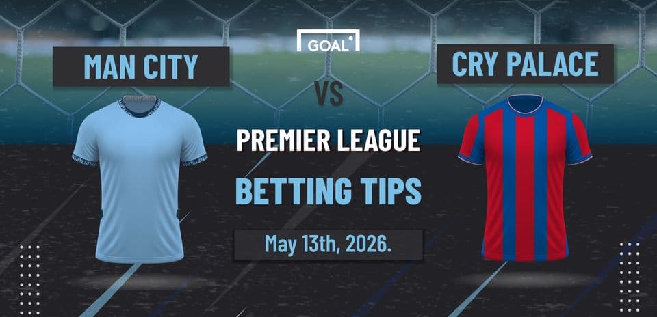 Camisetas de Manchester City y Crystal Palace en cartelera
