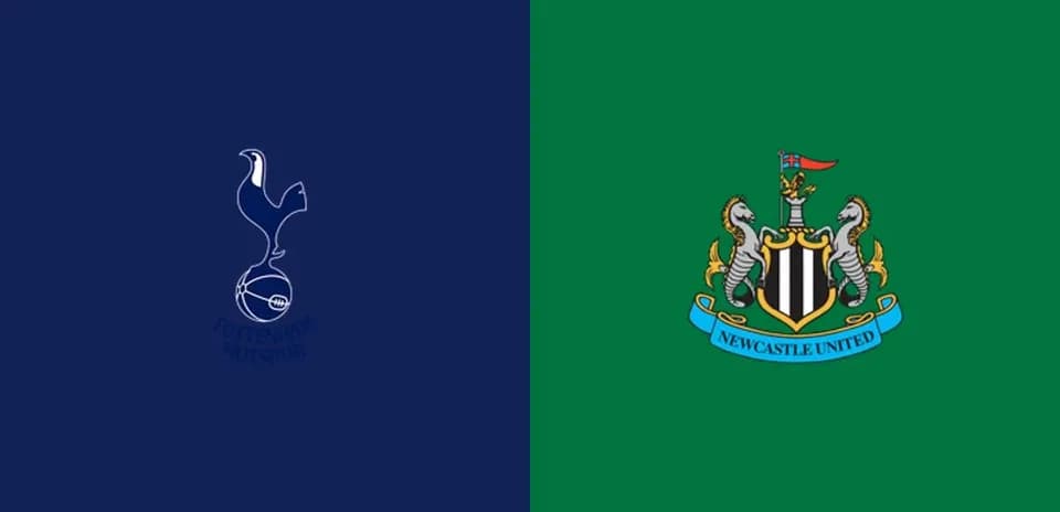 Logos de Tottenham Hotspur y Newcastle United