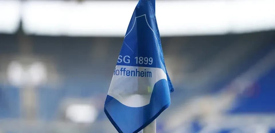 Bandera de esquina del estadio de Hoffenheim