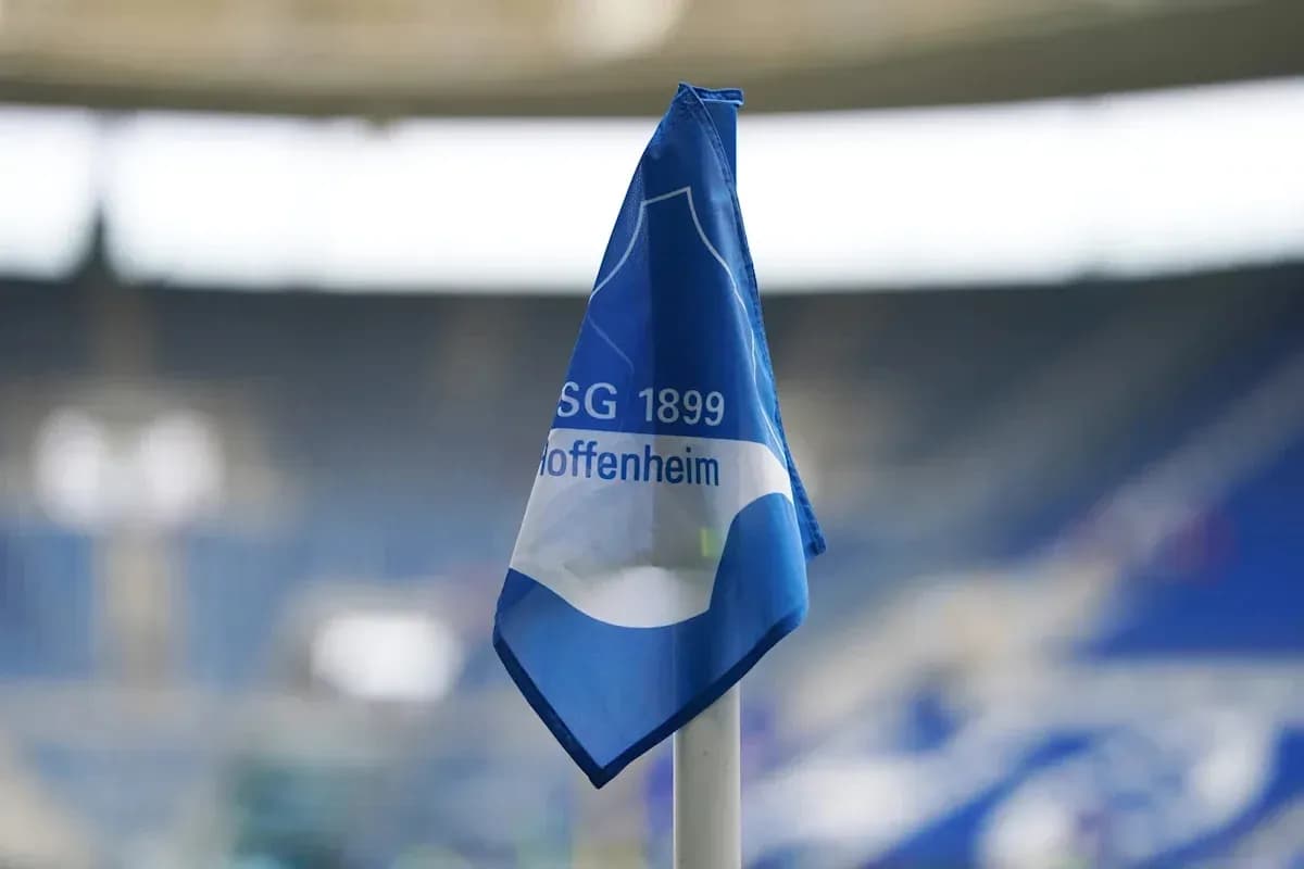 Bandera de esquina del estadio de Hoffenheim