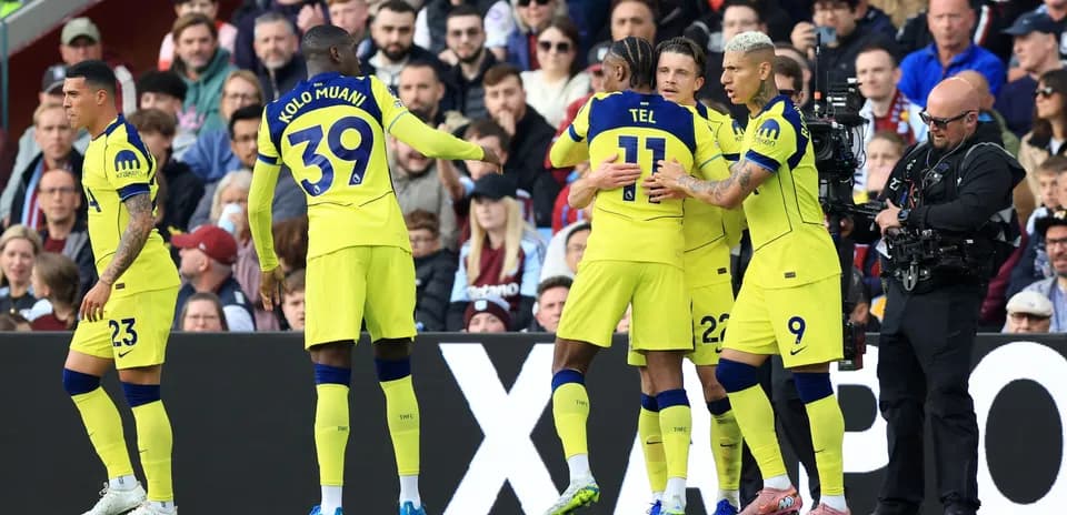 Jugadores del Tottenham celebrando un gol