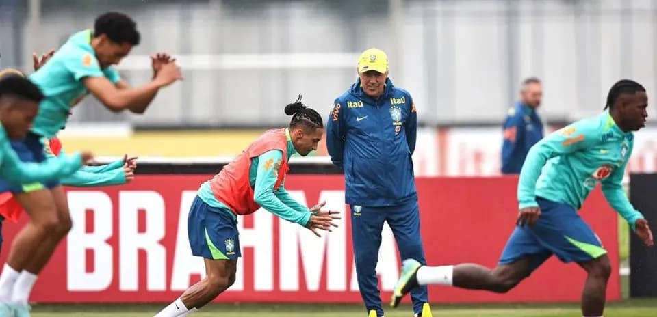 Entrenamiento de Brasil antes del Mundial 2026