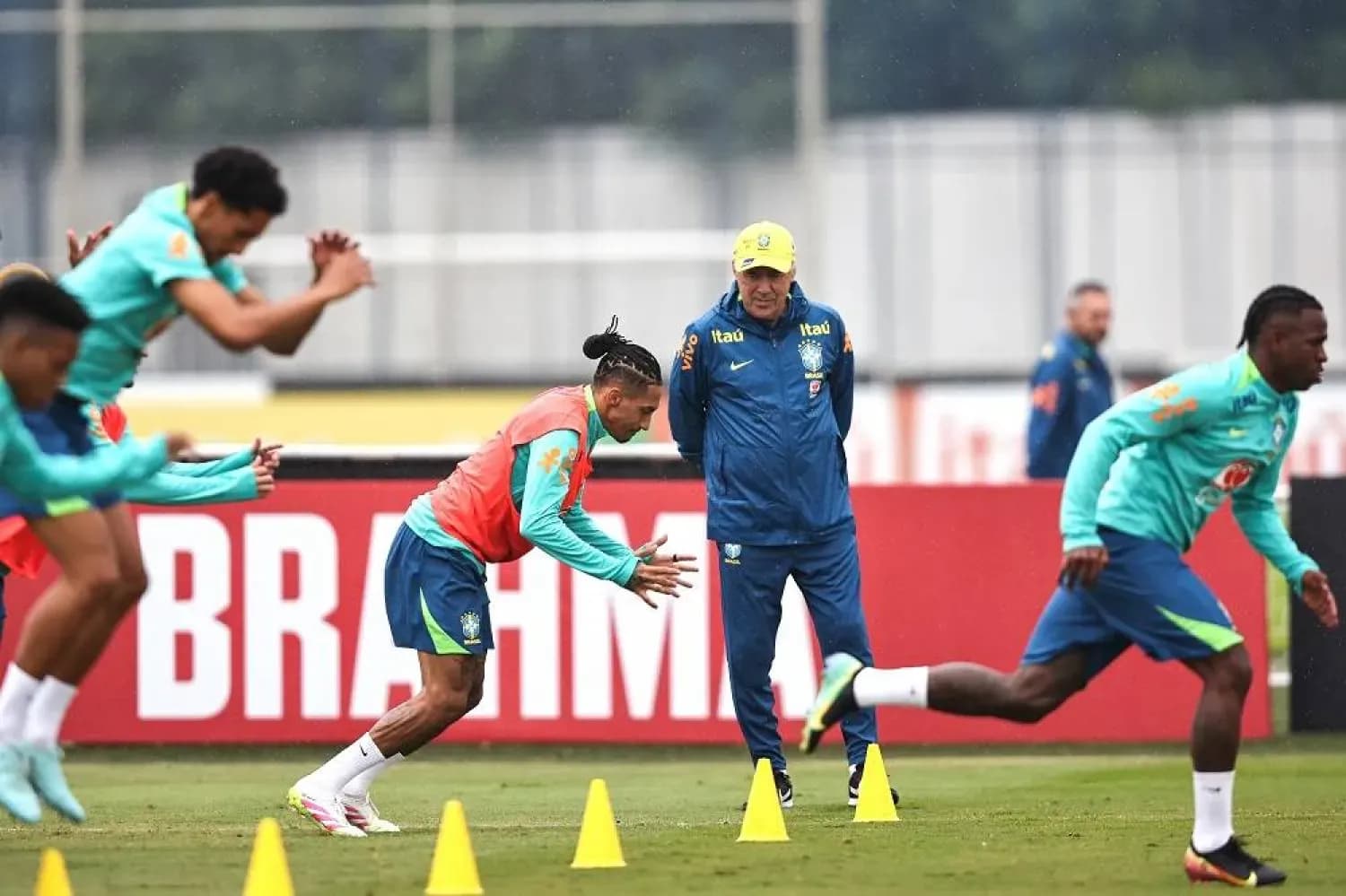 Entrenamiento de Brasil antes del Mundial 2026