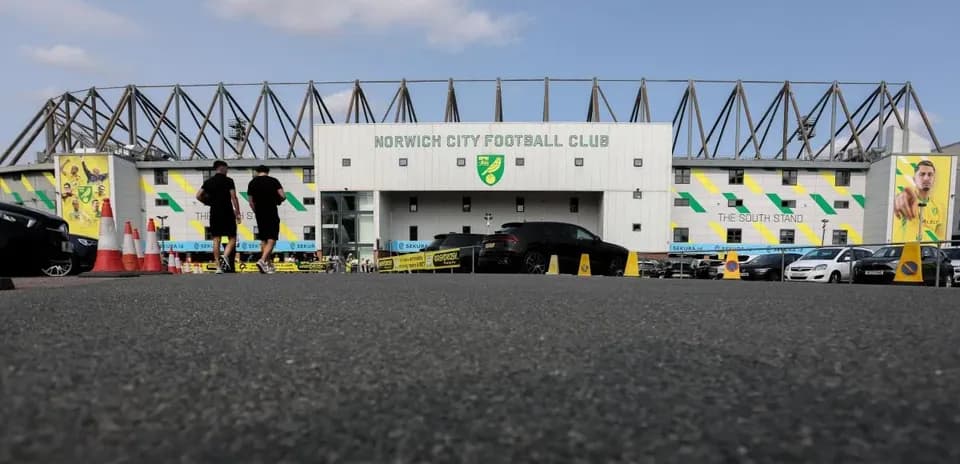Exterior del estadio Norwich City Football Club