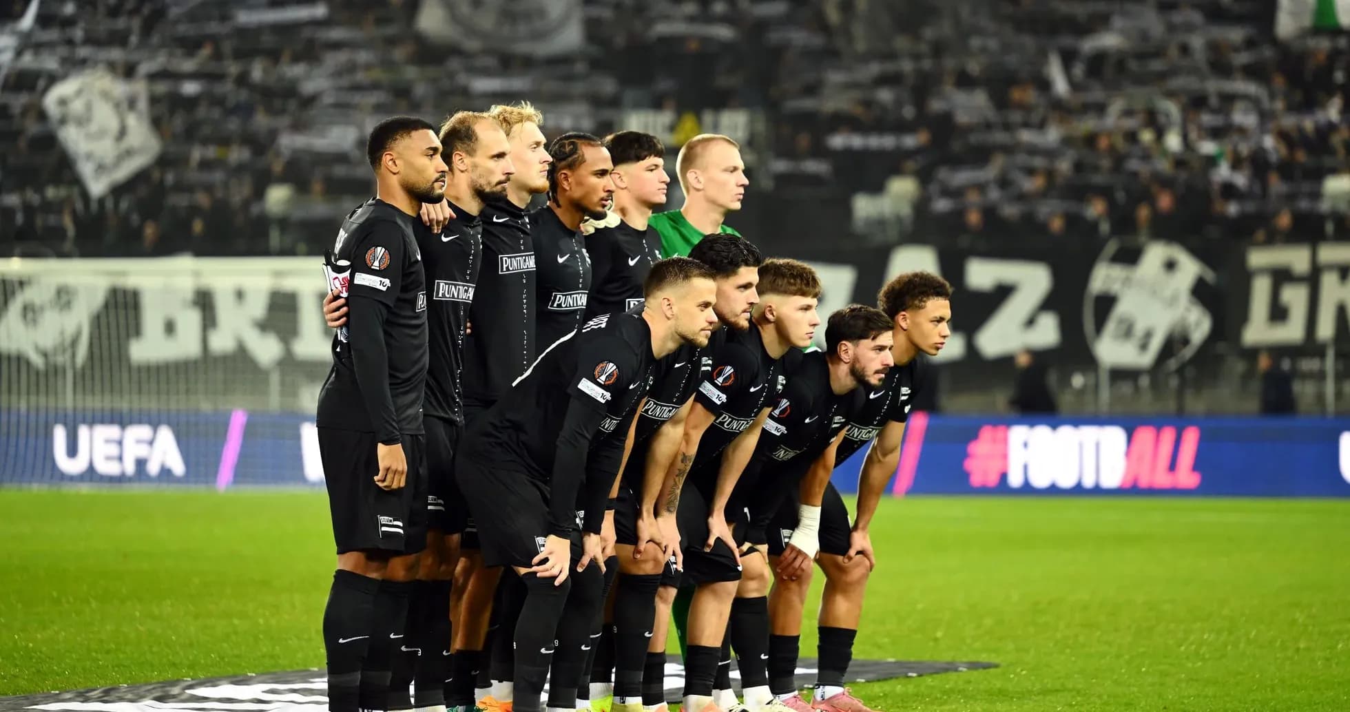 Equipo de Sturm Graz en la UEFA Champions League