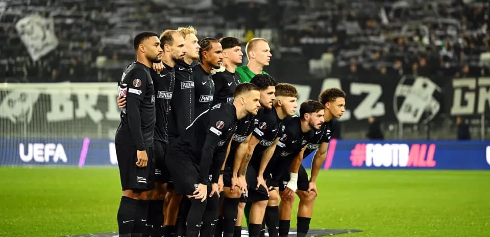 Equipo de Sturm Graz en la UEFA Champions League