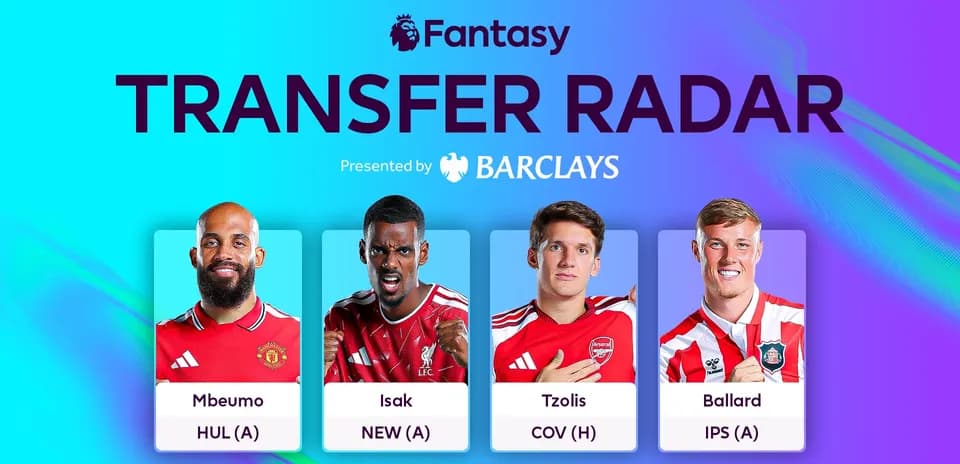 Cuatro jugadores destacados de Fantasy Premier League