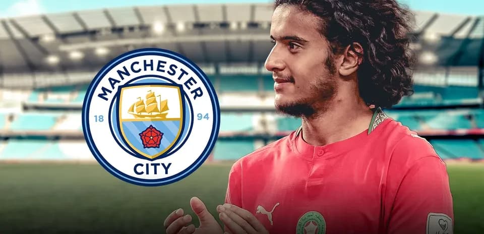 Jugador de Manchester City en el estadio