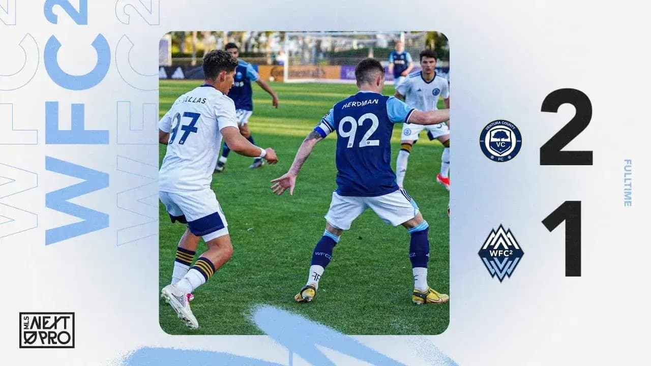 Ventura County contra Vancouver Whitecaps II en partido