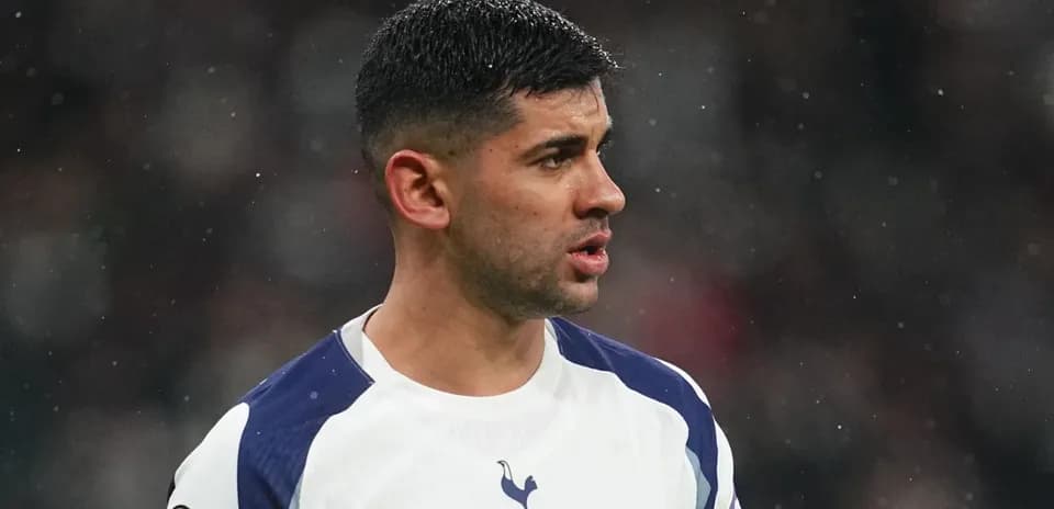 Jugador de Tottenham durante un partido en el estadio