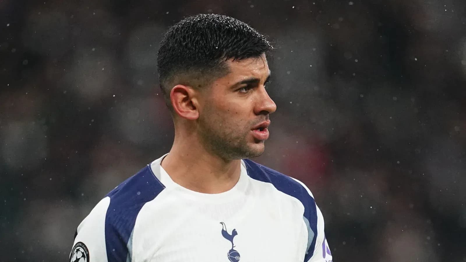 Jugador de Tottenham durante un partido en el estadio