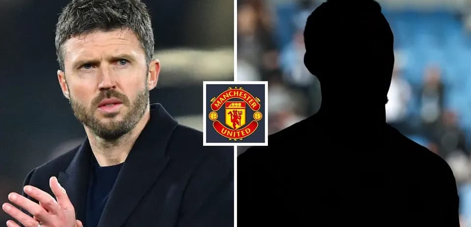 Entrenador de Manchester United con silueta de jugador