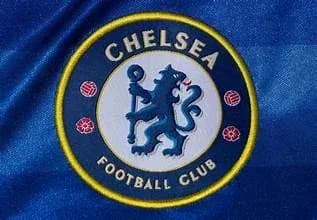 Logotipo del Chelsea Football Club en fondo azul