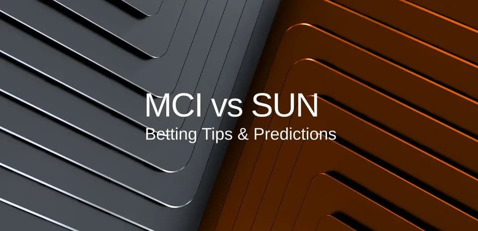 Texto sobre apuestas para MCI vs SUN