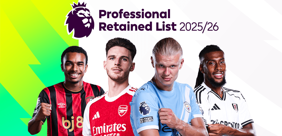 Jugadores de la Premier League para la temporada 2025/26
