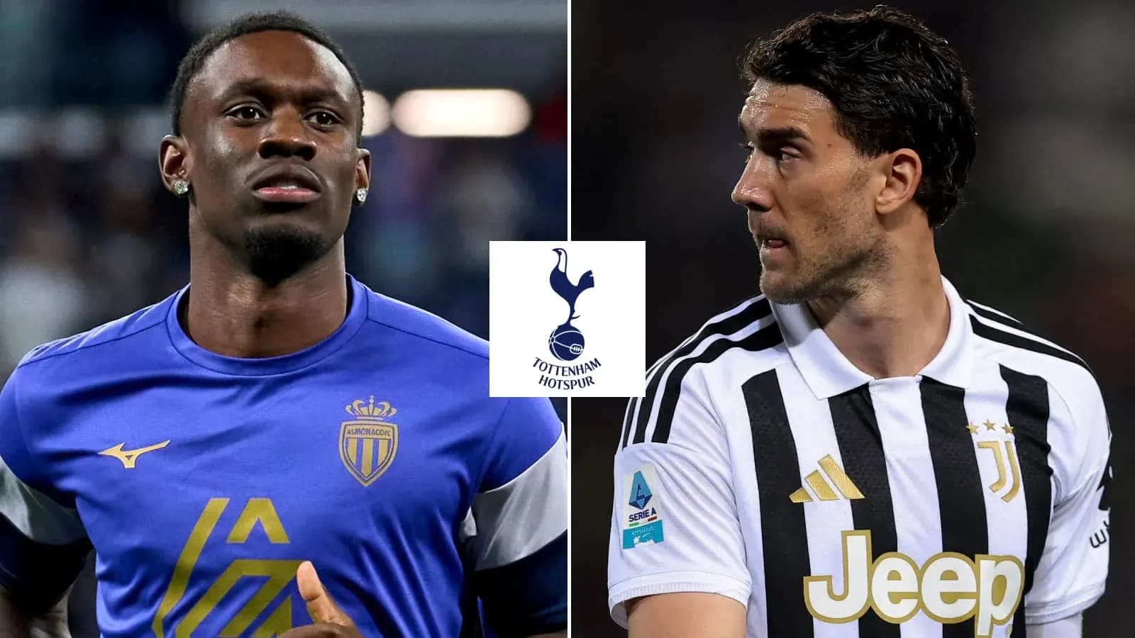 Jugadores de AS Mónaco y Juventus en acción