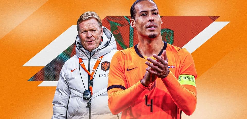 Entrenador y capitán de Países Bajos en acción