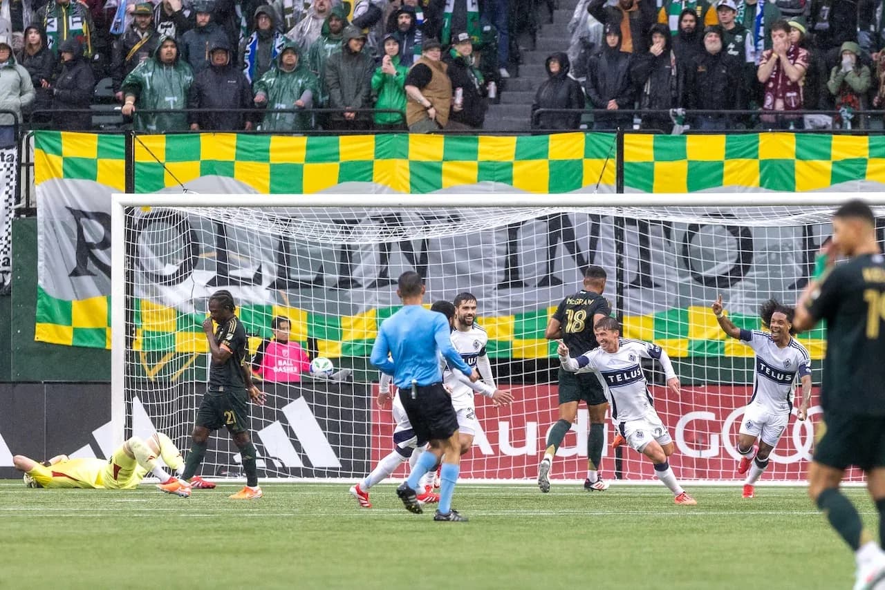 Celebración de gol de Vancouver Whitecaps II