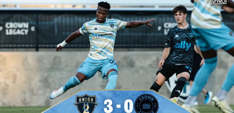 Crown Legacy contra Philadelphia Union II en partido
