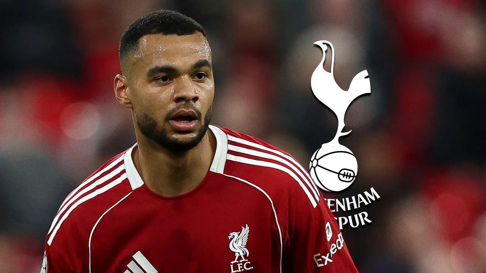 Jugador de Liverpool en acción durante el partido
