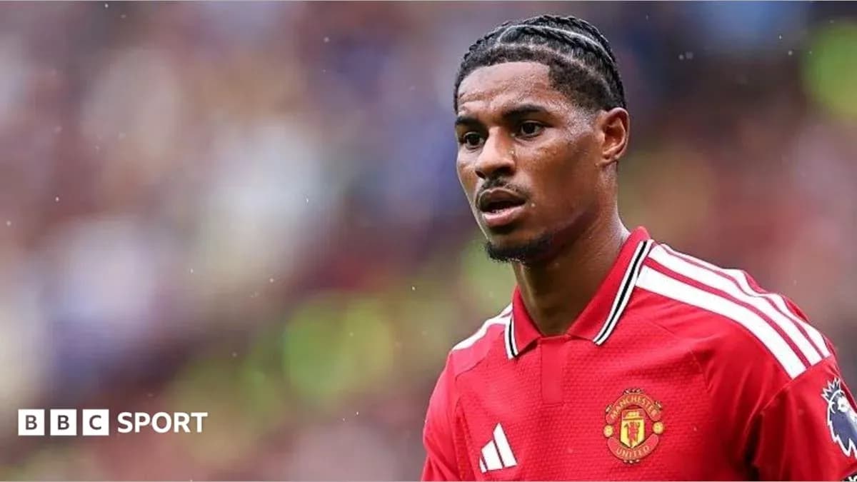 Jugador de Manchester United en el campo