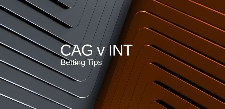 Fondo con texto sobre consejos de apuestas CAG v INT