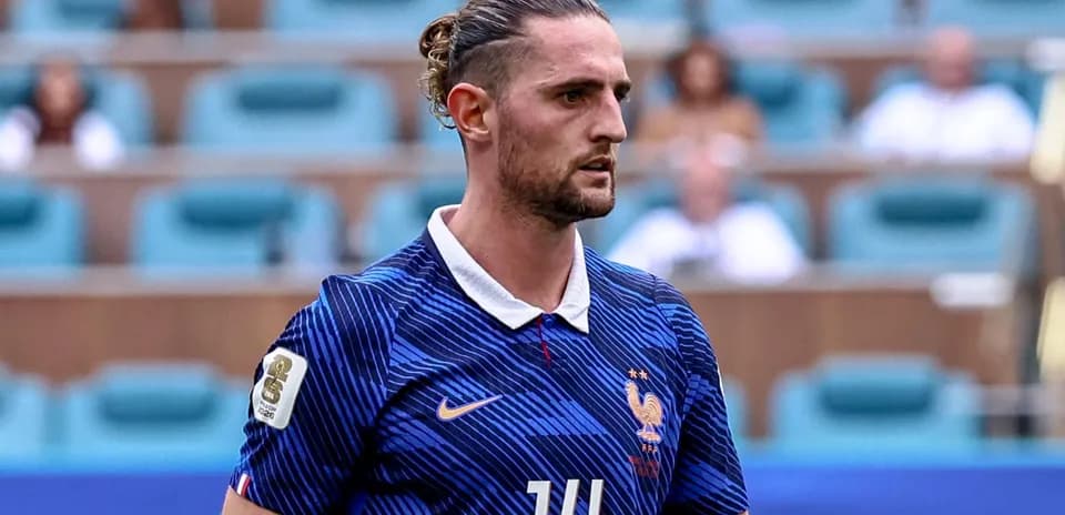 Jugador de Francia en acción durante un partido