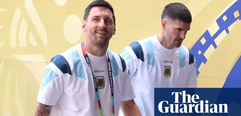 Jugadores argentinos llegando al evento deportivo