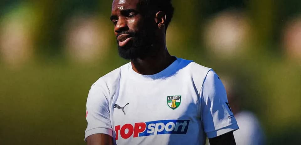 Jugador de Kauno Žalgiris en entrenamiento
