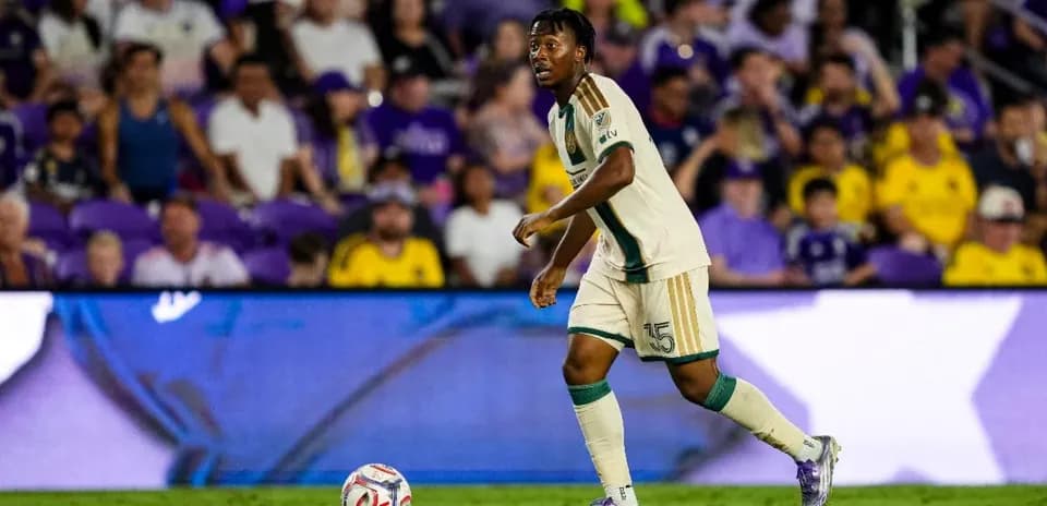 Jugador de Atlanta United FC en acción