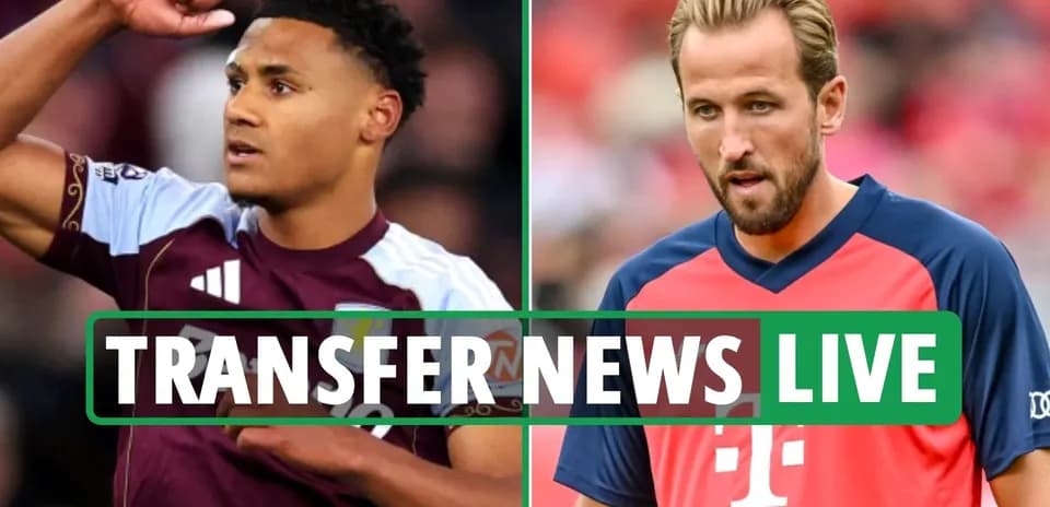 Jugadores en camiseta de Aston Villa y Bayern Múnich