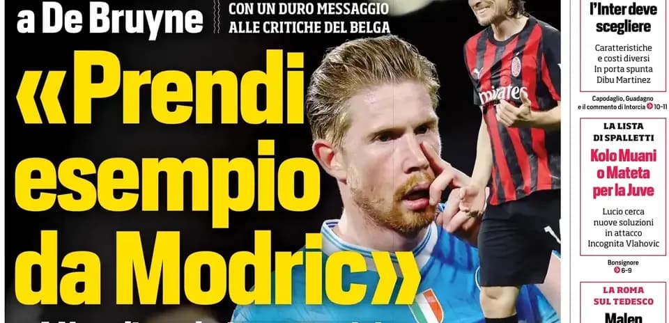 Kevin De Bruyne con expresión pensativa en primer plano