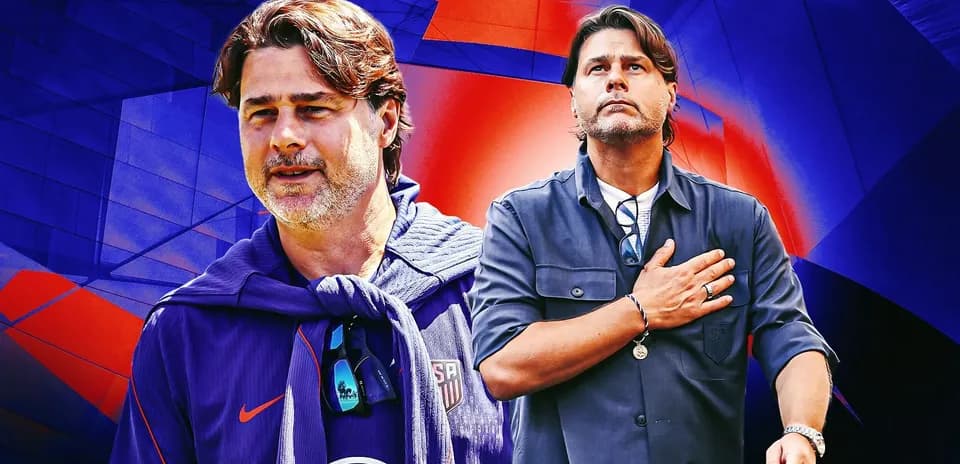Entrenador con camiseta de la selección estadounidense