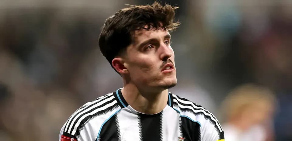 Jugador de Newcastle United en el campo