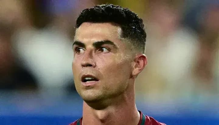 Cristiano Ronaldo en partido con Portugal