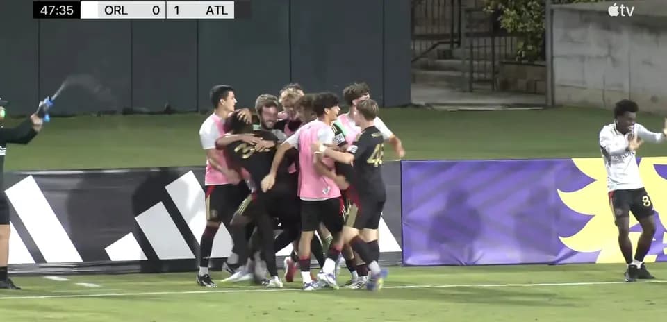 Celebración de gol de Atlanta United II