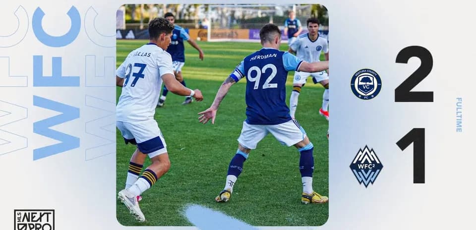 Ventura County contra Vancouver Whitecaps II en fútbol