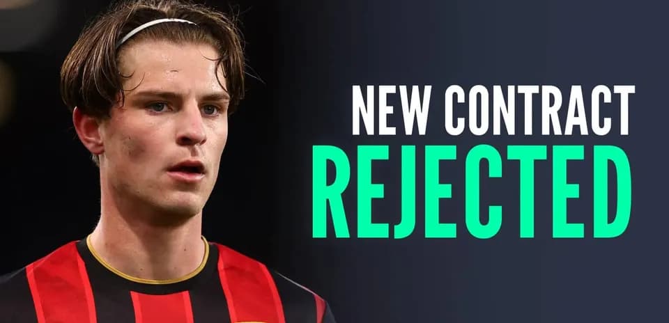 Jugador de Bournemouth con contrato rechazado