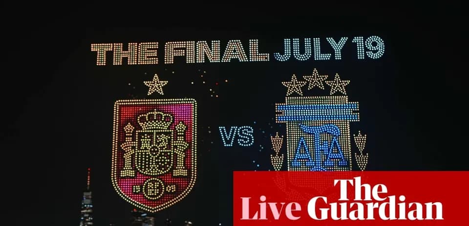 Anuncio de la final entre España y Argentina