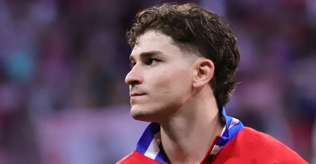 Jugador de Croacia en el campo durante el partido