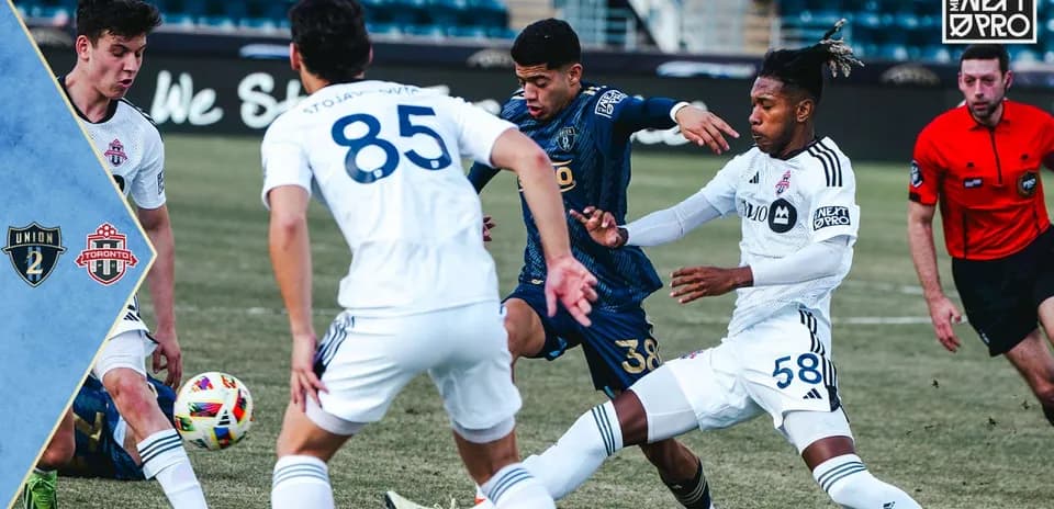 Acción entre Toronto II y Philadelphia Union II