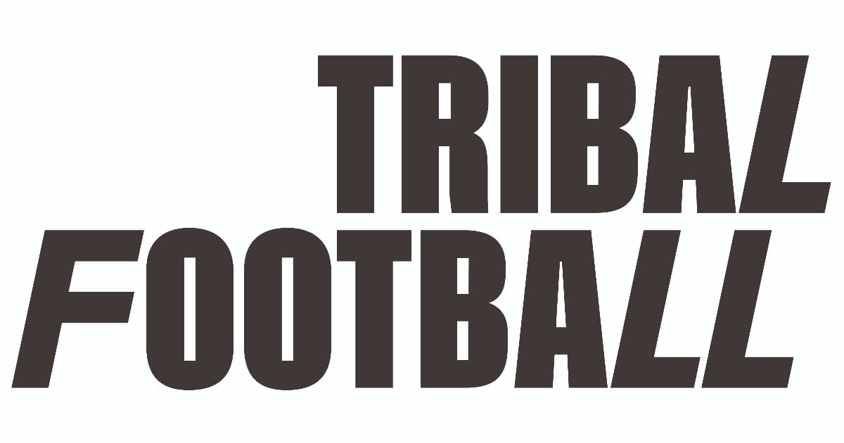 Logotipo de Tribal Football en texto oscuro