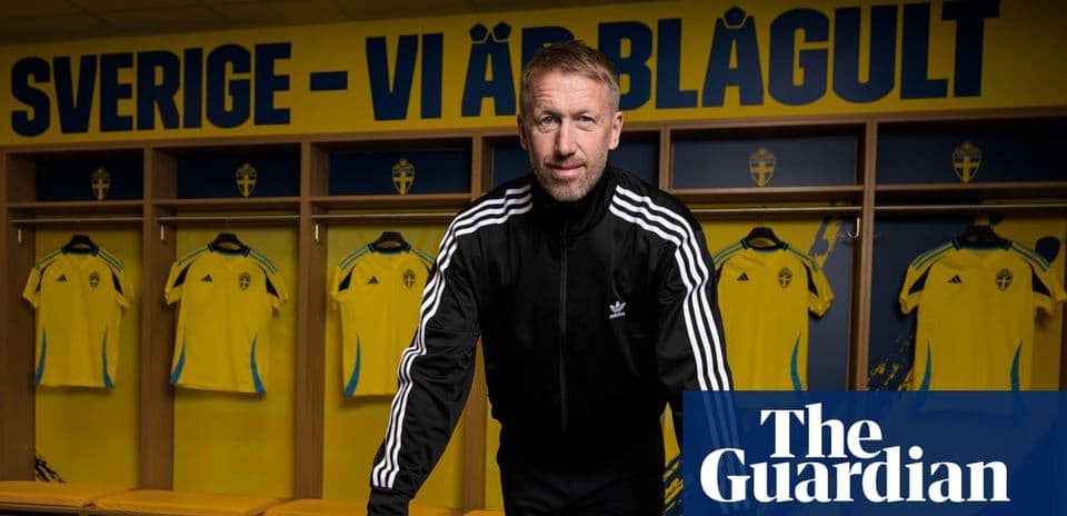 Entrenador en vestuario de selección sueca