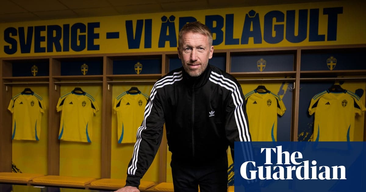 Entrenador en vestuario de selección sueca