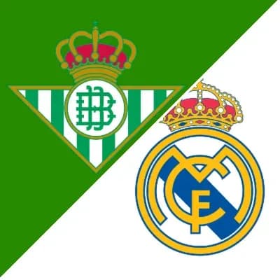 Logos de Real Betis y Real Madrid juntos