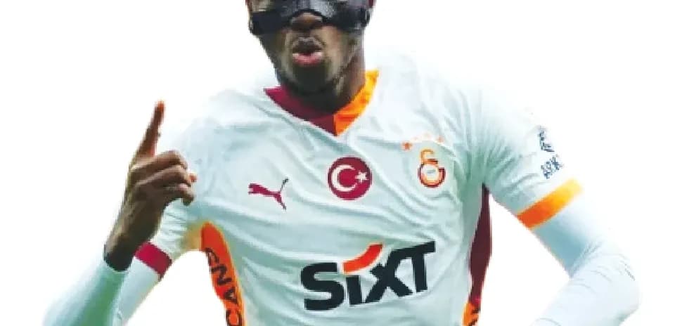 Jugador de Galatasaray celebrando un gol