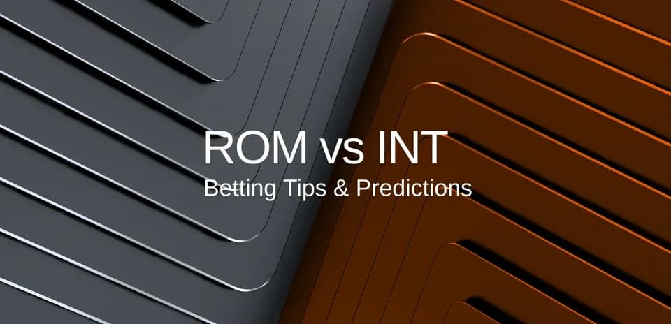 Texto sobre apuestas para el partido ROM vs INT
