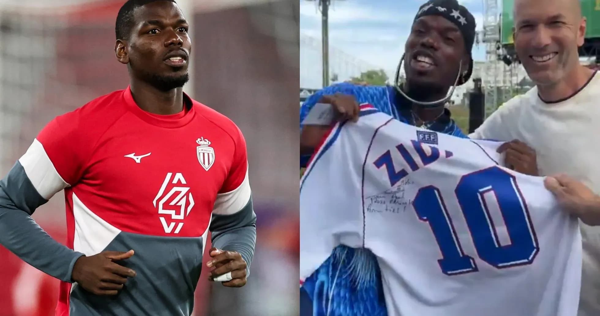 Jugador entrenando y mostrando camiseta firmada