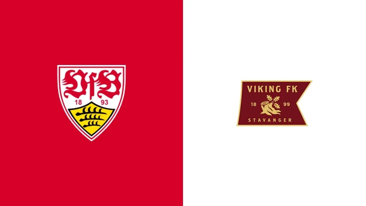 Logos de VfB Stuttgart y Viking FK Logos de VfB Stuttgart y Viking FK